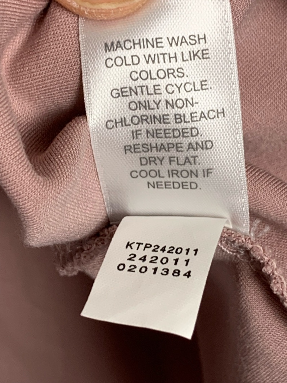 J Jill Wearever Top L Dusty Rose Short Sleeve Stretch Knit Tunic Casual - Picture 10 of 12